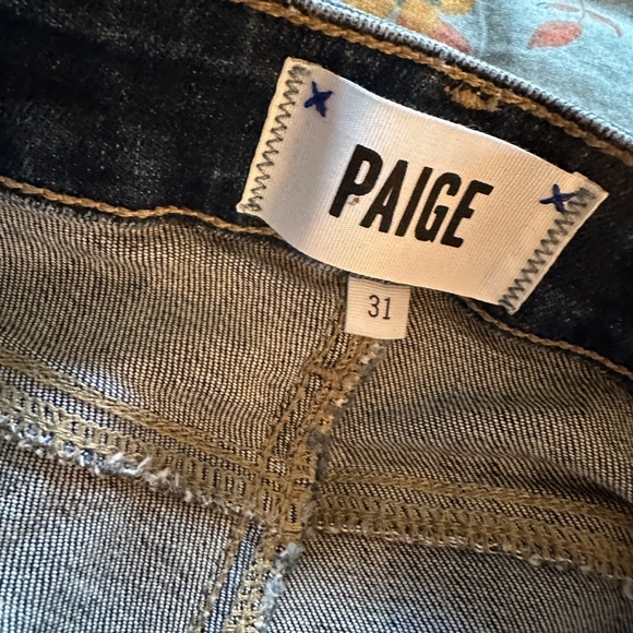 {PAIGE} Skyline Skinny Crop EUC size 31 - Picture 9 of 10